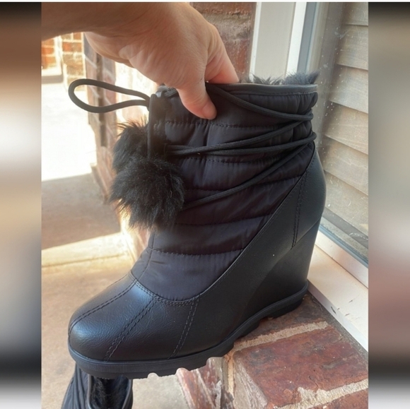 🍂🍁NWOT Shoe dazzle ERTHA faux Fur Lined Boots! 10 - Picture 8 of 8